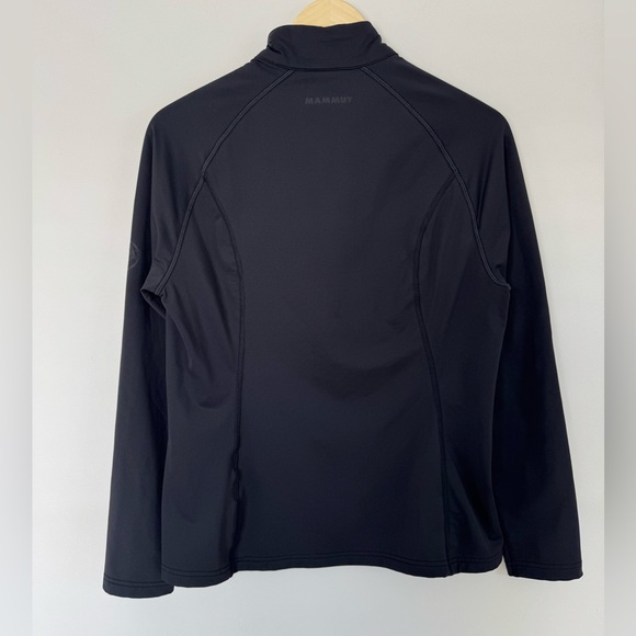 Mammut Snow Mid Layer Half Zip Pullover Long Sleeve Top - Picture 4 of 10